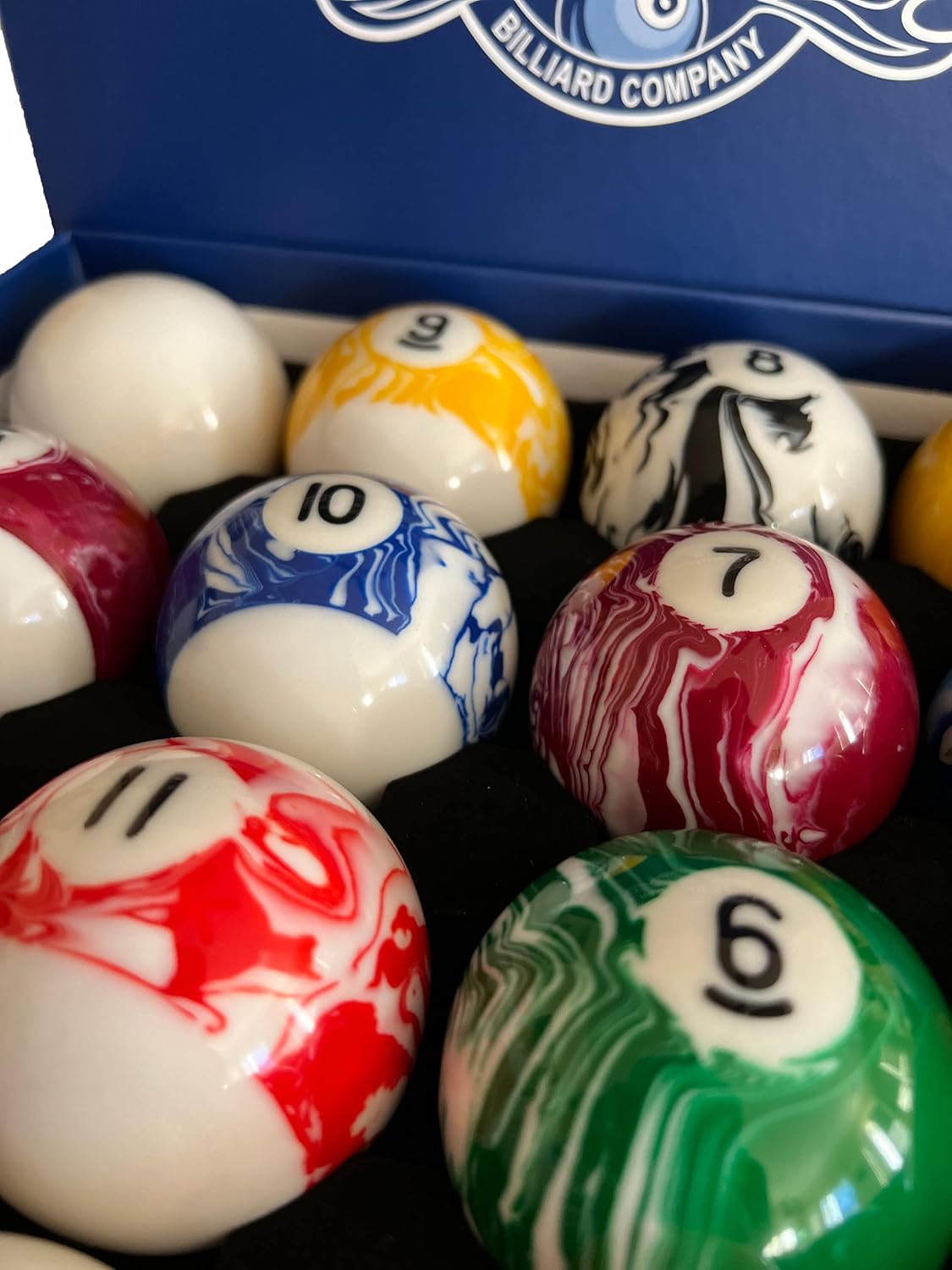 Champion Deluxe 2-1/4" Billiard Pool Ball Set Complete 16 Ball Set (Several Style Available)