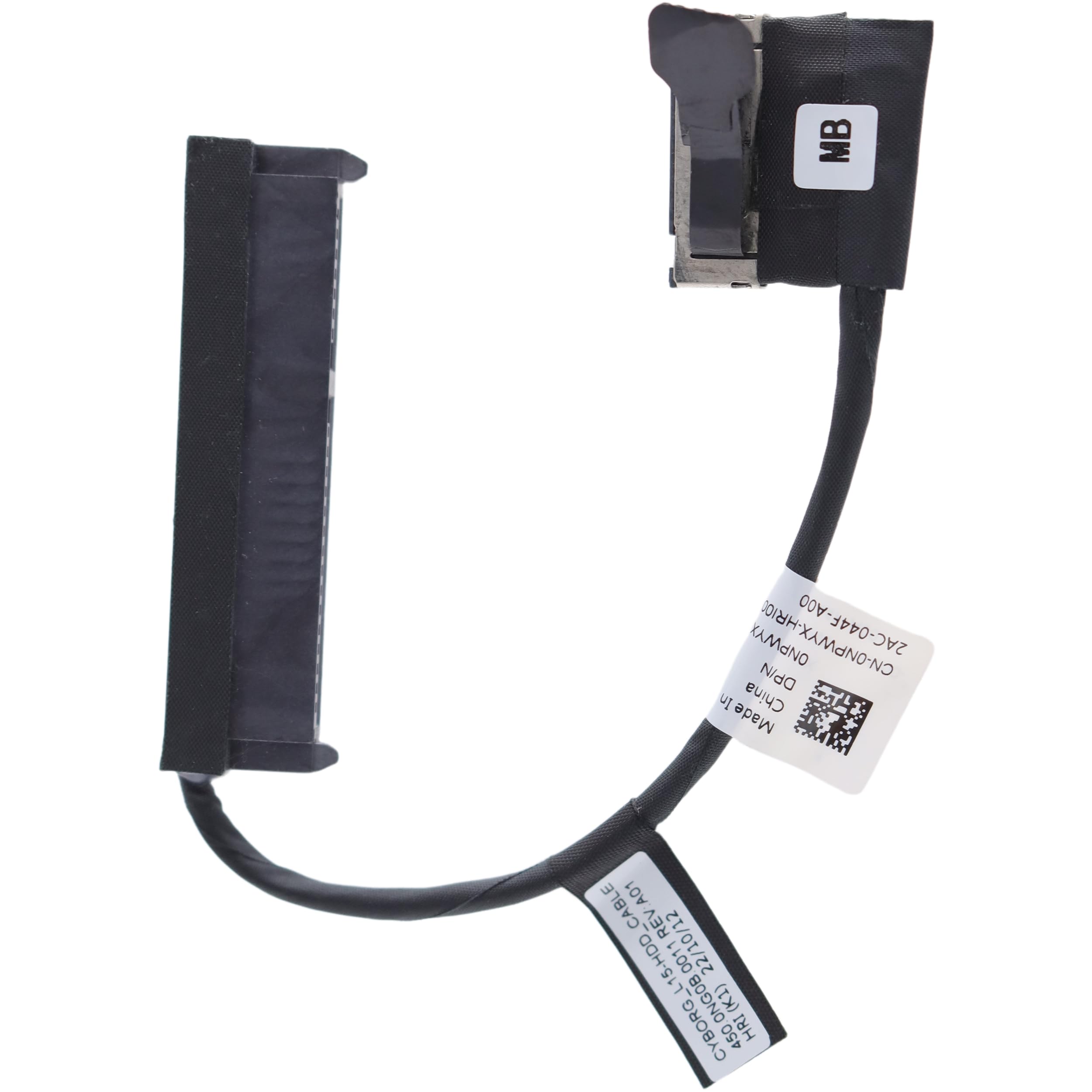 Cable SATA NPWYX repuesto de disco duro Dell Latitude E3520 450.0NG0B.0001 5