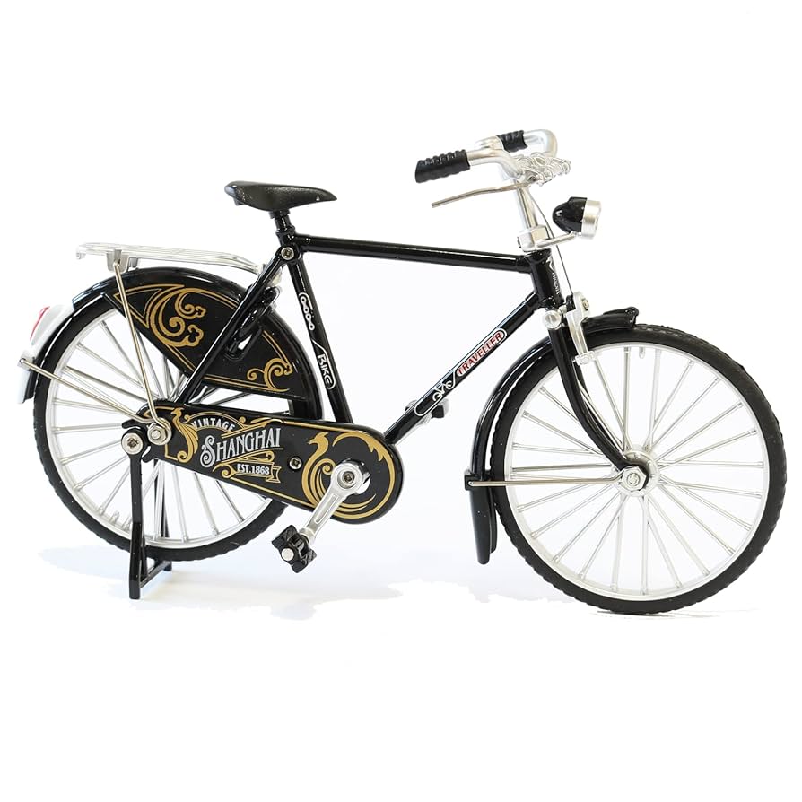 昭和アンティーク限定品　自転車型置時計 ブラック 昭和アンティーク限定品 自転車型置時計 ブラック 楽天市場