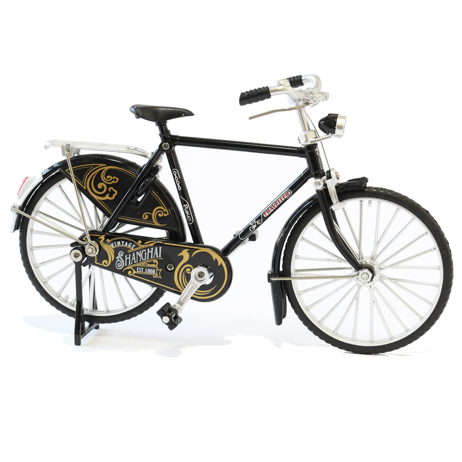昭和アンティーク限定品　自転車型置時計 ブラック 昭和アンティーク限定品 自転車型置時計 ブラック