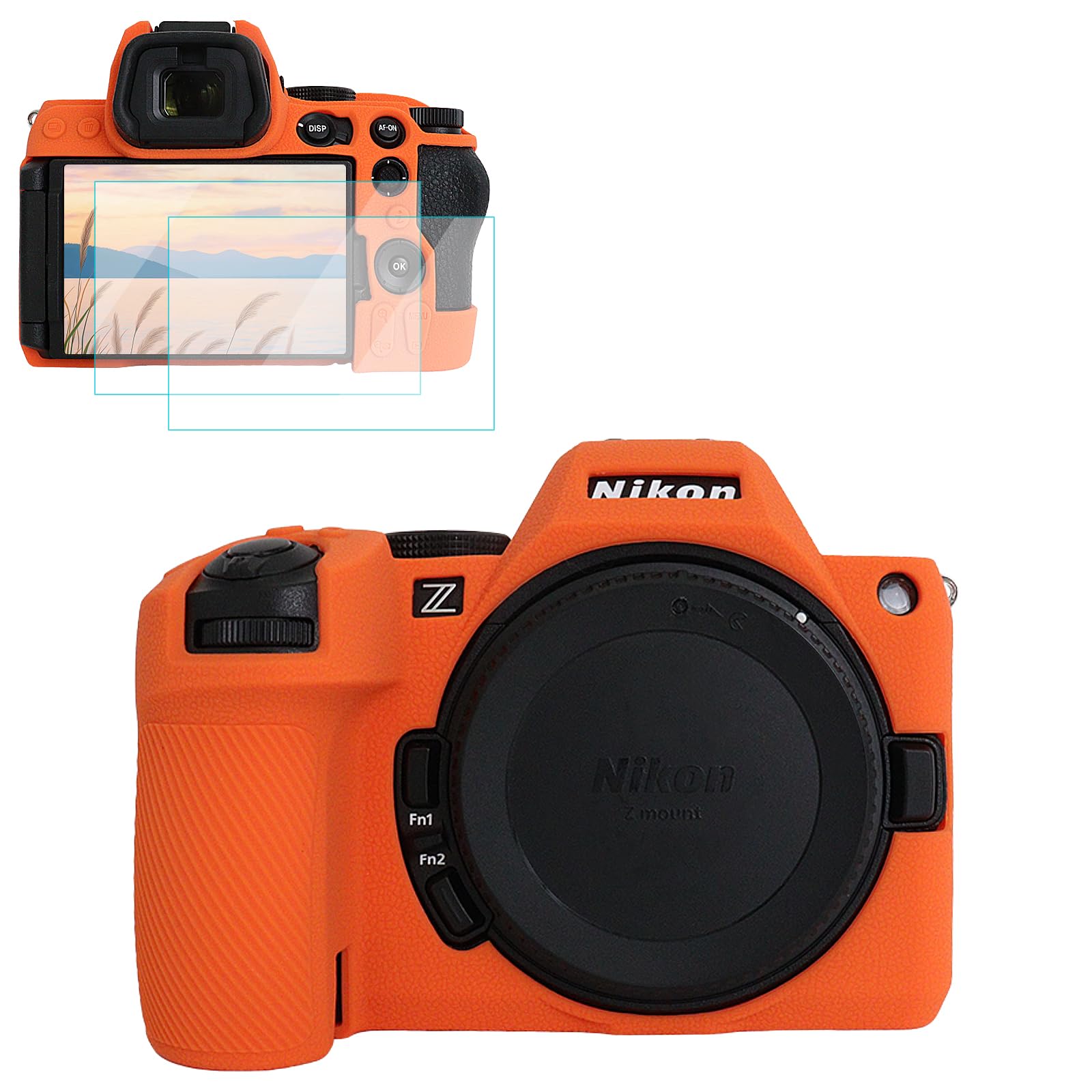 Amazon.co.jp: VOVMOEYA Nikon Z5II用カメラケース、2つのスクリーン