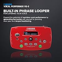 Vista 5 de Boss VE-5 procesador de efectos, ejecutante vocal