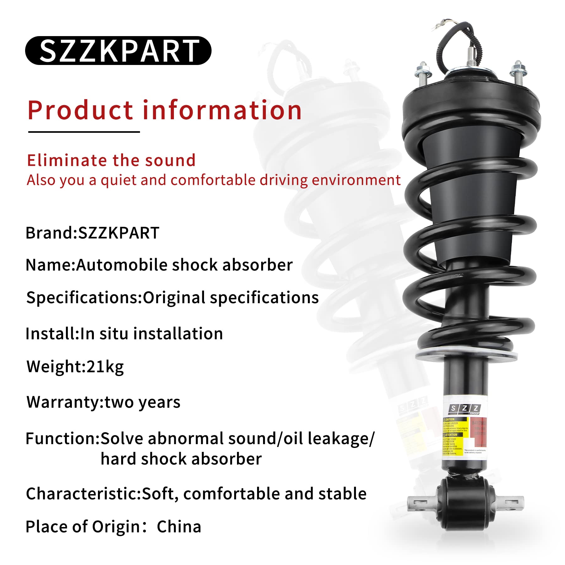 Amazon.com: 84176631 Front Shock Absorber Strut Assembly w/MRC For 