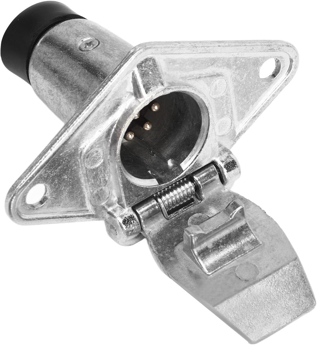 7 Pin Light Connector, Trailer Socket Small Metal Socket