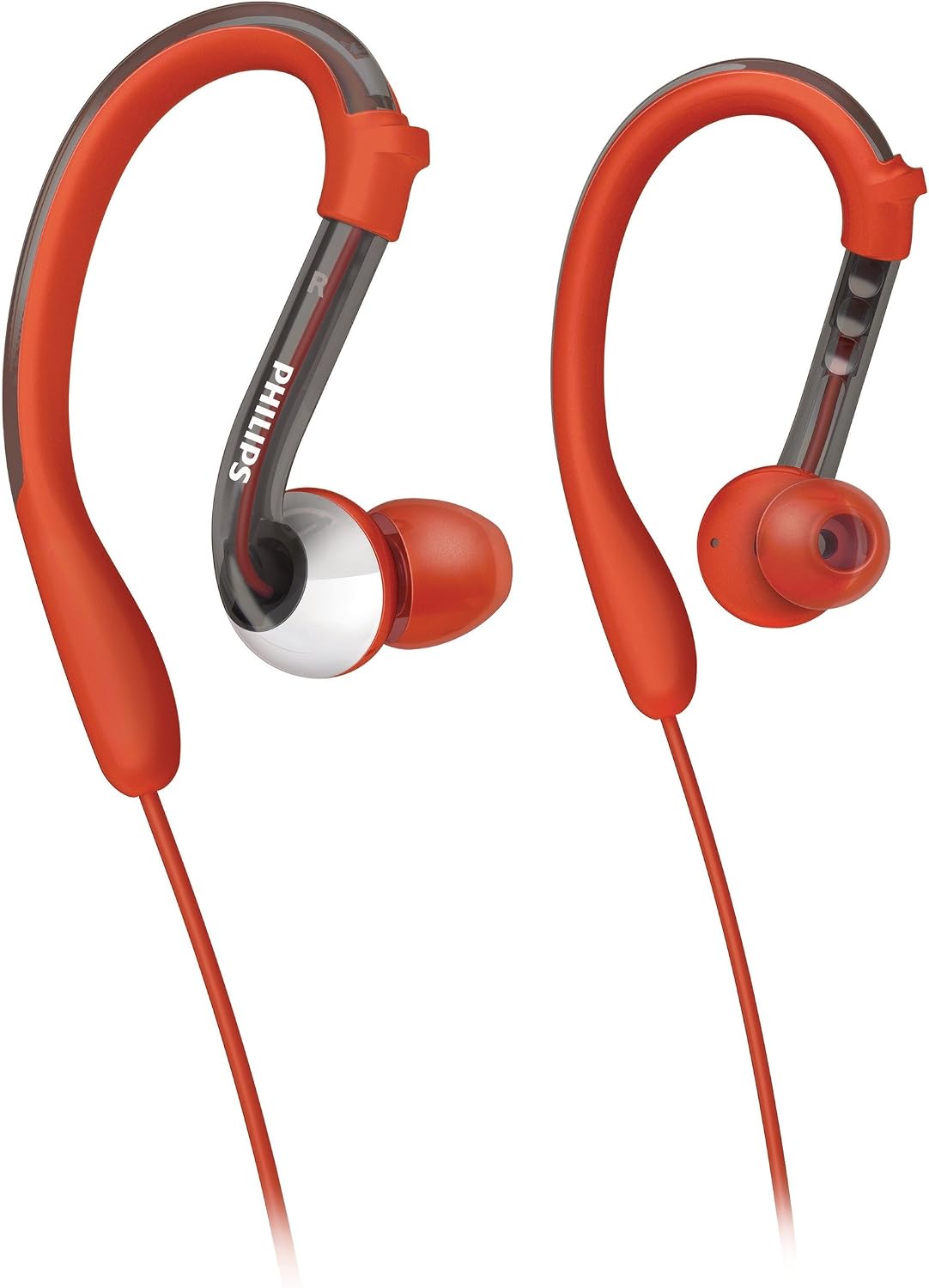 PHILIPS Earhook Headphone Red