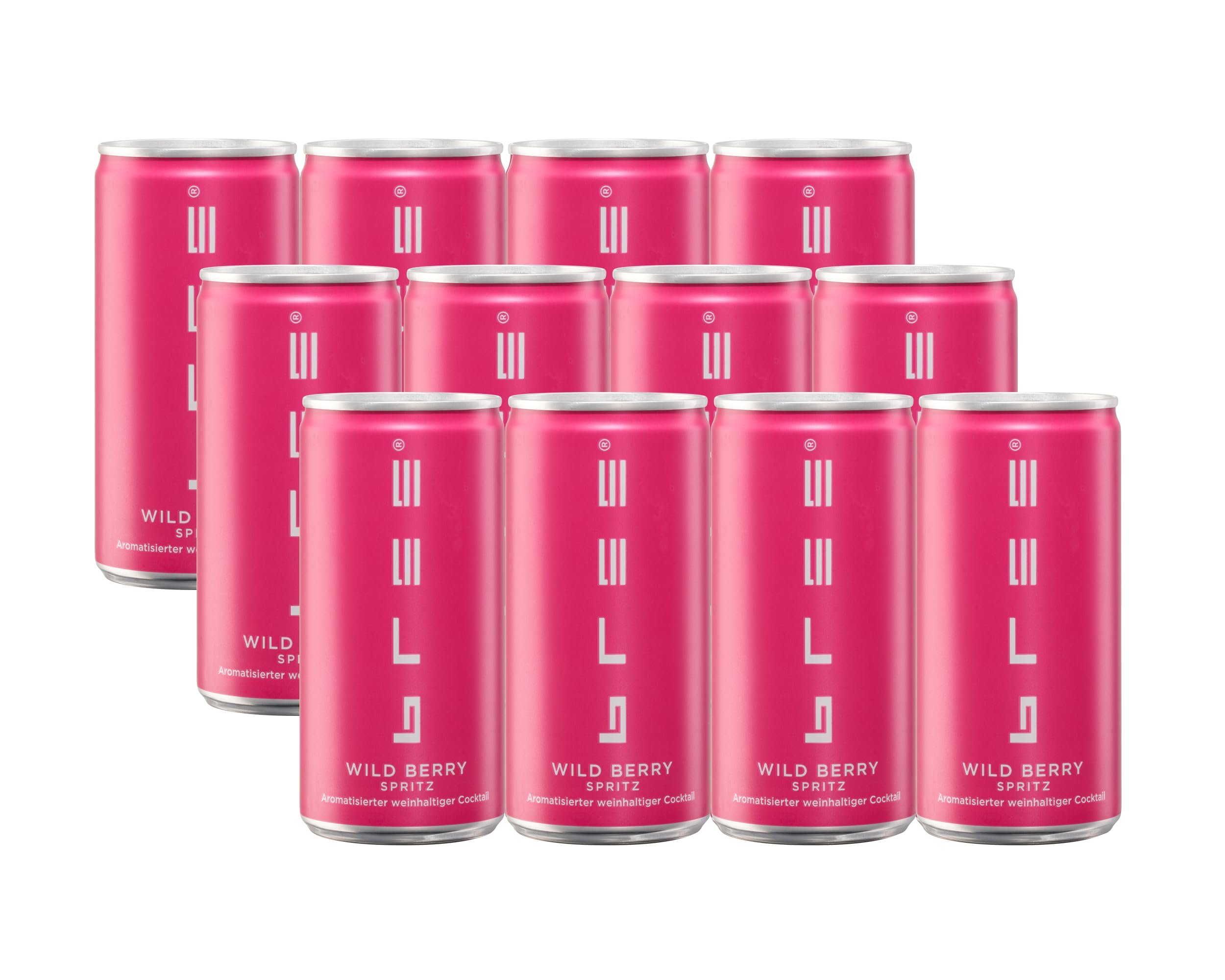 Bree Wild Berry Spritz (12 x 0,2l) – spritzig-fruchtiger Genuss mit intensiven Aromen wilder Beeren, der den Sommer aufleben lässt – perfekt eiskalt aus der Dose oder mit Strohhalm