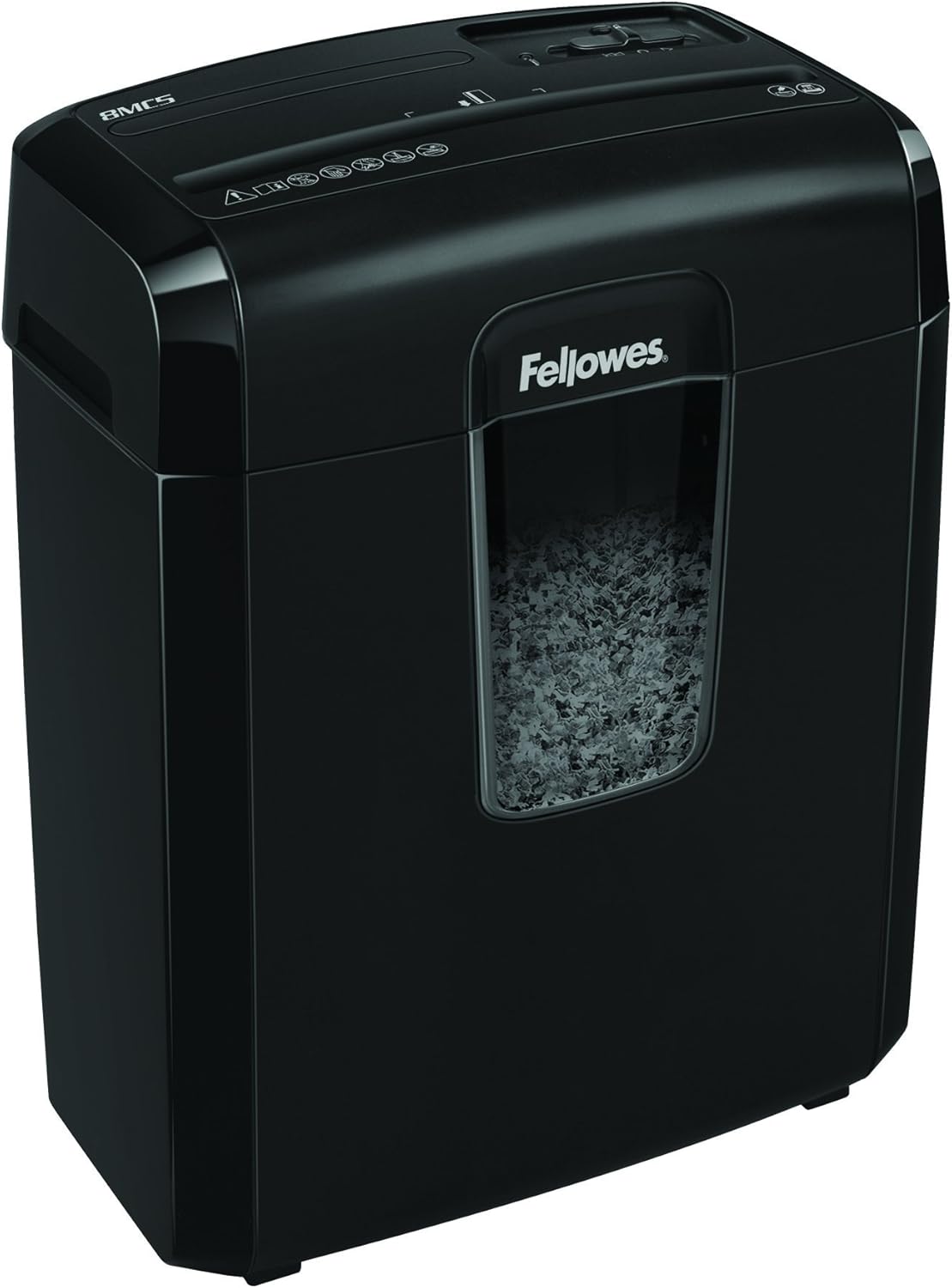 TOP оƒƒERS Fellowes Powershred 8MC5 8-Sheet Micro-Cut Paper Shredder, Black