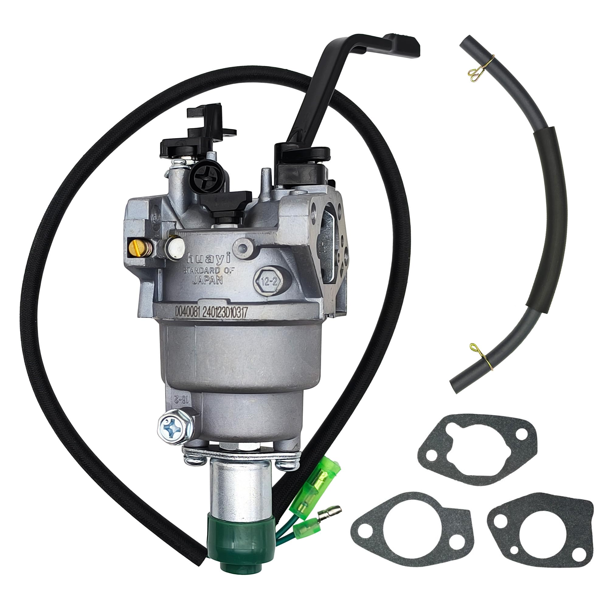 Kit de carburador YGQ GX340 GX390 para generador Huayi P27-1D Kit de carburador de gasolina OEM para Champion Predator Generac 420cc 439cc 459cc Potencia 6500 8750 9000 5500 7000 8000 7500 9500