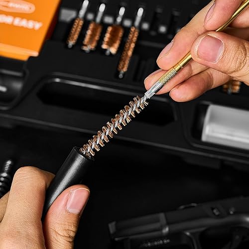 Miniatura 5 de Universal Gun Cleaning Kit for All Caliber Pistol Rifle Handgun Shotgun Hunting Cleaning Kit with Brass Rods and Tough Carrying Case, Gun