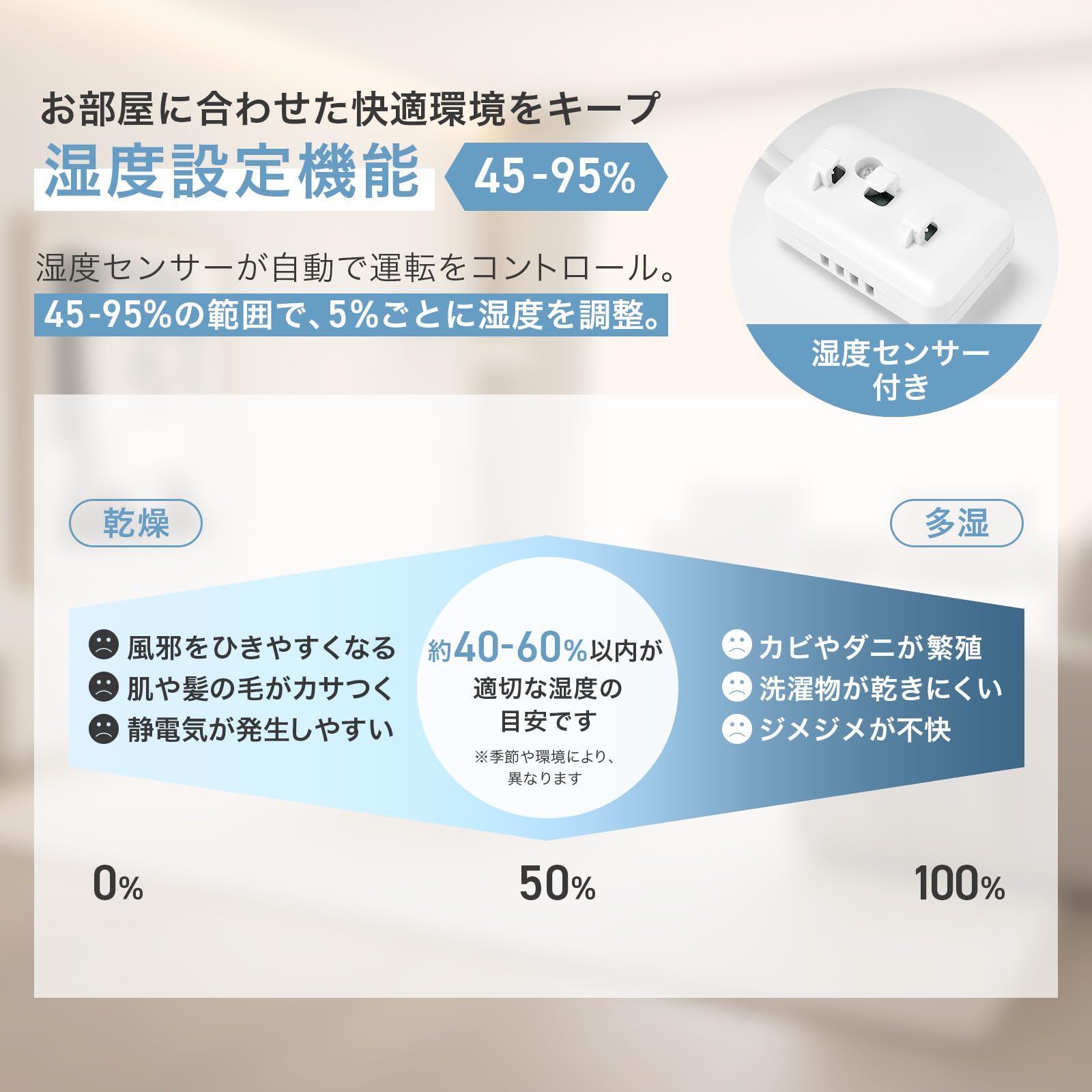 Amazon.co.jp: 【スリムで大容量】 SKK 加湿器 8L タワー型 省スペース