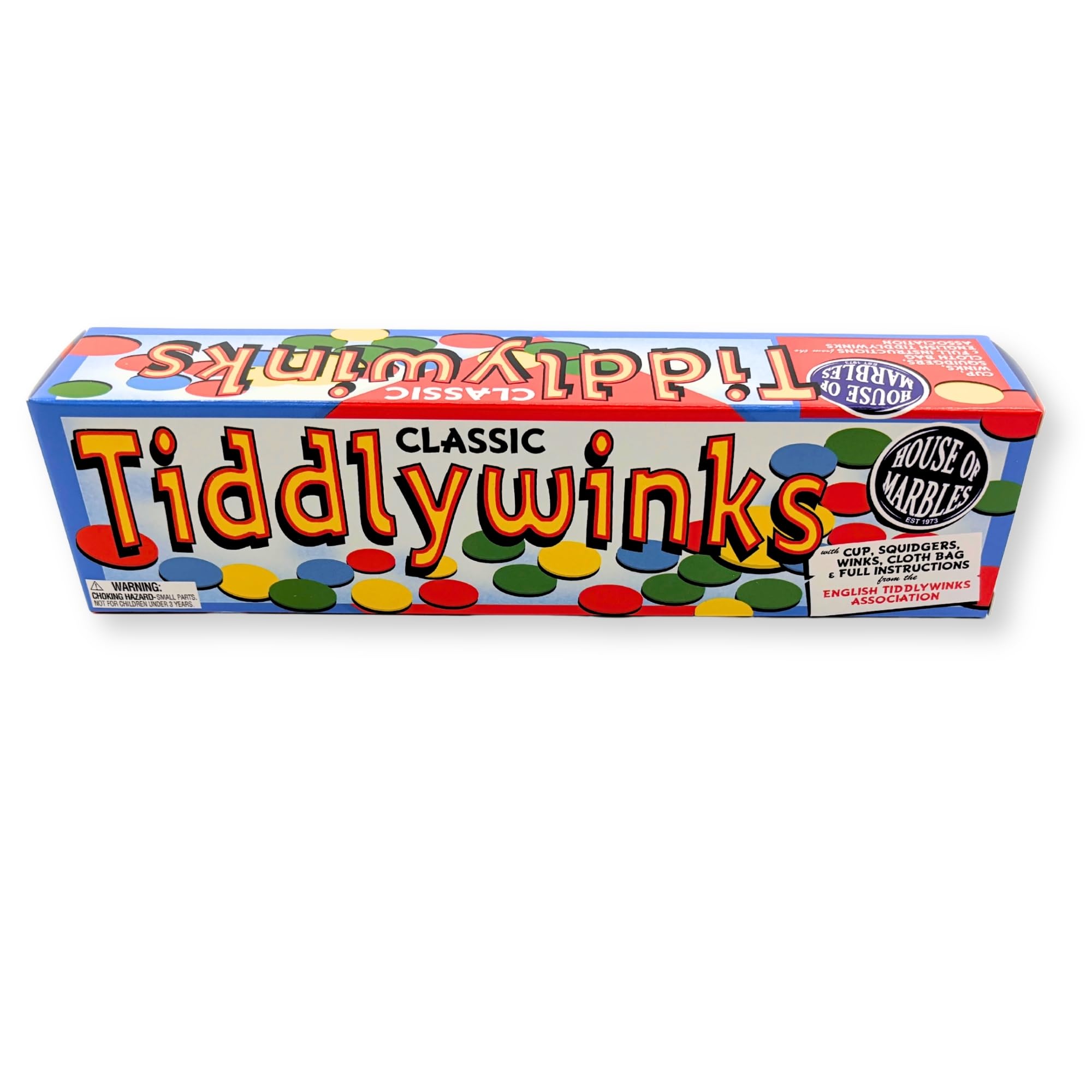 House of Marbles Tiddlywinks, Traditional Family Game with 28 Multicolored Pieces, a Timeless Retro Classic Travel Game for Kids or Adults with a Nostalgic Educational Board Game Feel