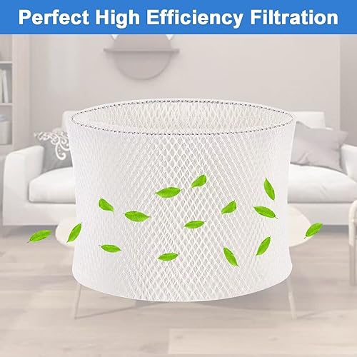 Miniatura 6 de Paquete de 2 filtros de repuesto para humidificador Mainstings, parte # A/H62 filtro de mecha humidificador A/H62