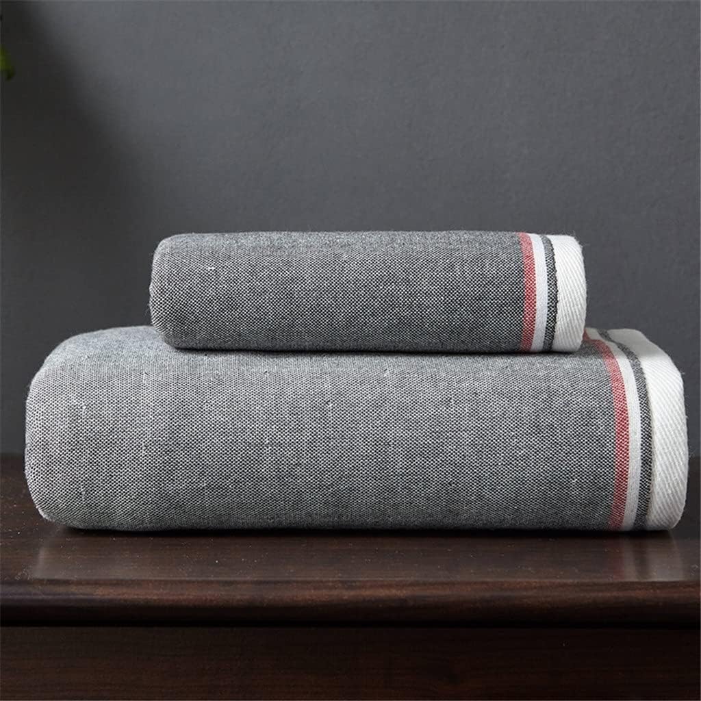 35 * 75cm Cotton British Face Towel Adult Quick Dry Travel Gym Camping Sports Business Travel Soft Towel(D)