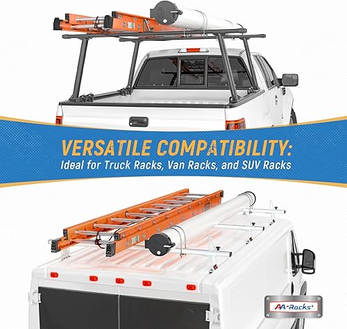 Miniatura 5 de AA-Racks Kit de portador universal para conductos para tubería de PVC de 6 pulgadas, no requiere perforación, negro