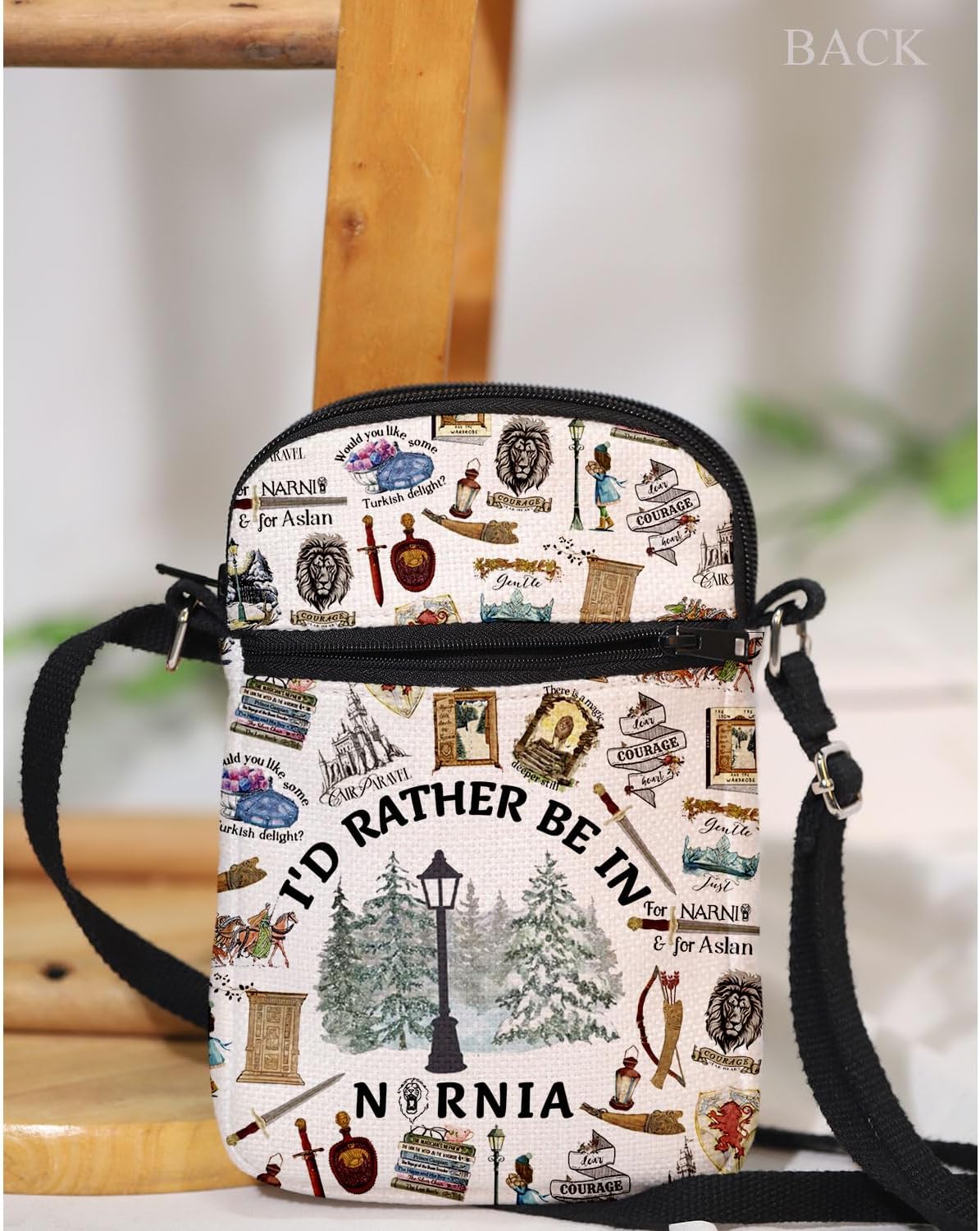 MAOFAED Literary Inspired Gift, Bookish Crossbody Bag, Shoulder Bag for Book Lover, Bookish Accessories, Bookworm Gifts - Image 4