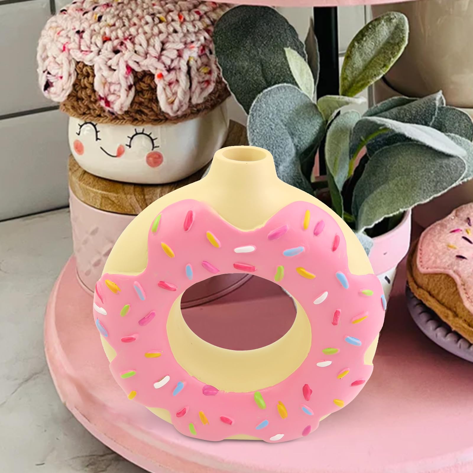 Toy's Donut Dinerサンバイザー　ピンク Toy's Donut Diner JSK サンバイザー濃いピンク