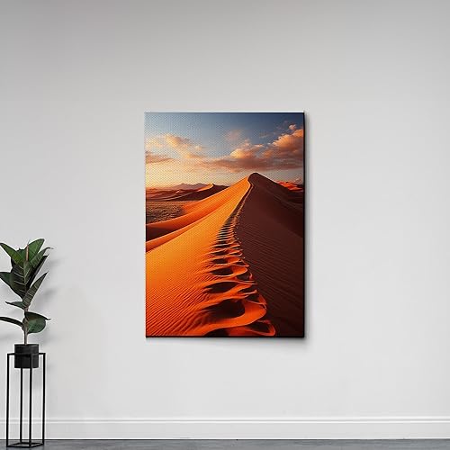 Miniatura 5 de Framed Canvas Wall Art Green Forest Mountain Nature Scenery Photography Print Modern Art Decoration for Living Room, Anniversary Gift, home decor