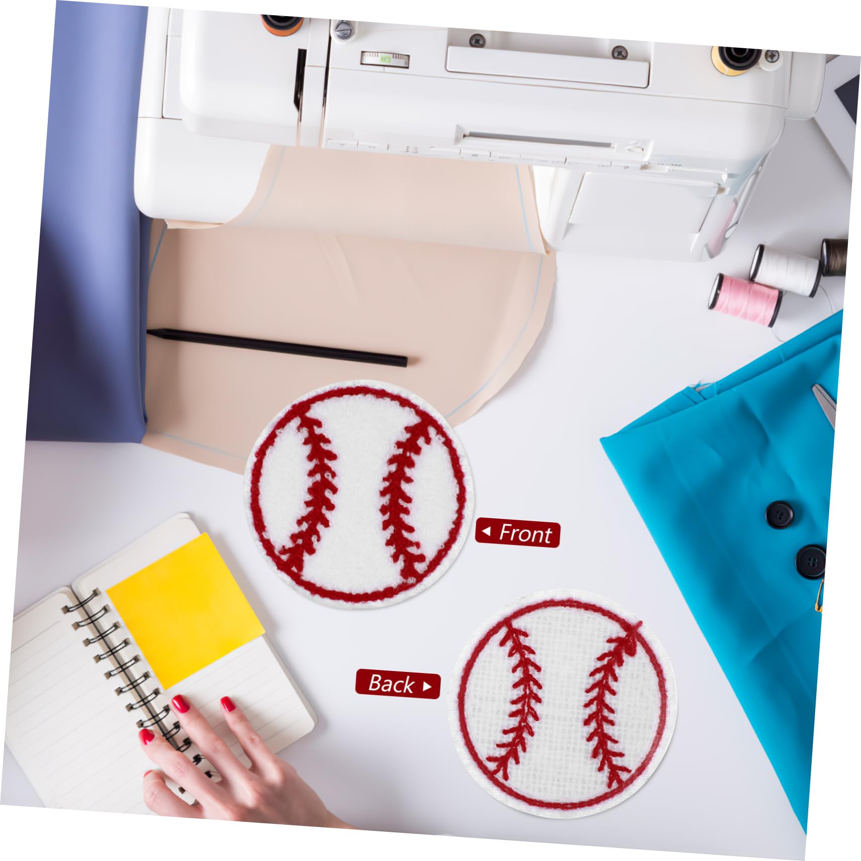100pezzi Toppe Decorative Per Abbigliamento Toppe Resistente Per Jeans Giubbotti e Zaini Facile Applicazione e