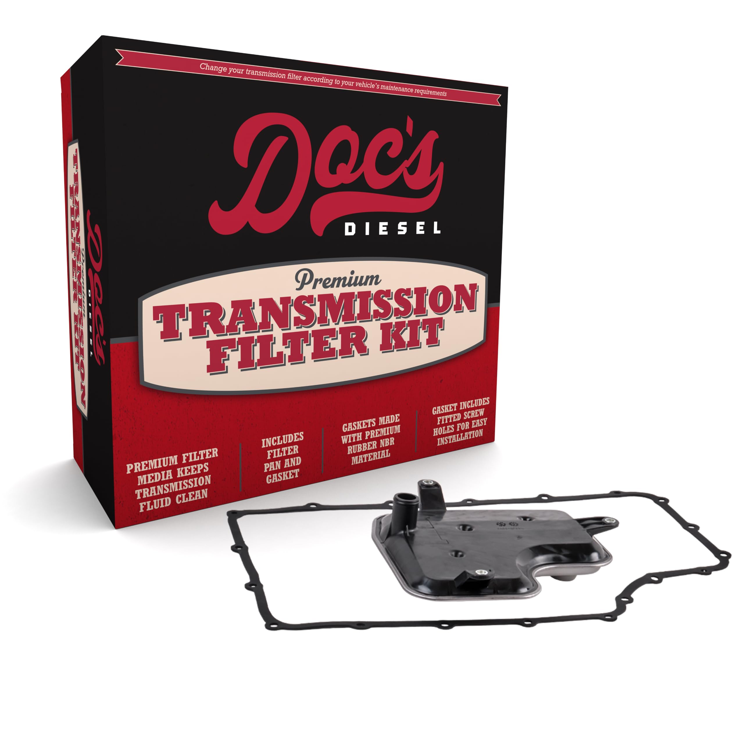 Doc's Diesel Transmission Filter Kit, Fits Ford F-250 F-350 F-450 2010-2024