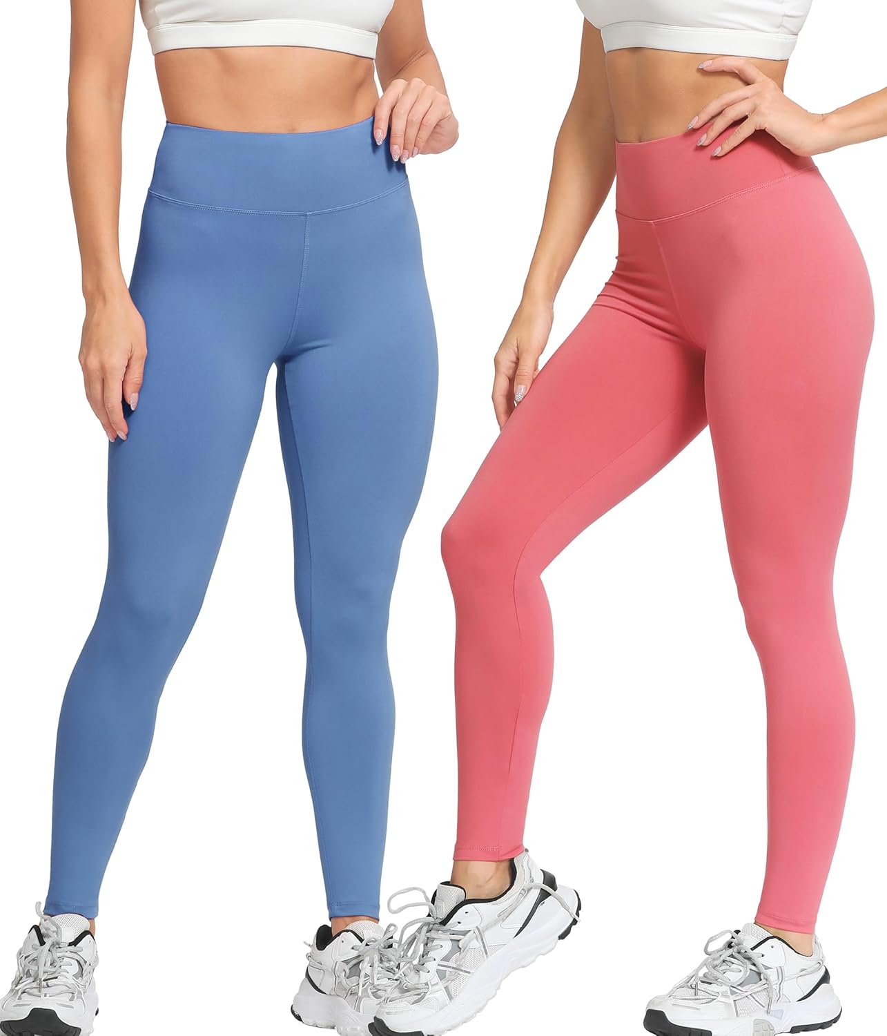 Natural Feelings Buttercloud High Waisted Leggings for Women Ultra Soft Stretch Slim Yoga Leggings - Image 2