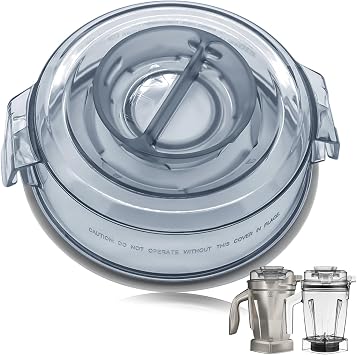 Replacement Lid Compatible with 48 oz Container A3500 A2500 A3300 A2300, Top Cover Replacement for X Blender X2 X4 X3 X5 Pitcher 48oz with Self-Detect, BPA Free