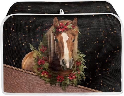 Miniatura 36 de Dolyues Cubierta para tostadora con estampado de pollo, 4 rebanadas, cubiertas para electrodomésticos pequeños de cocina, protección contra el polvo