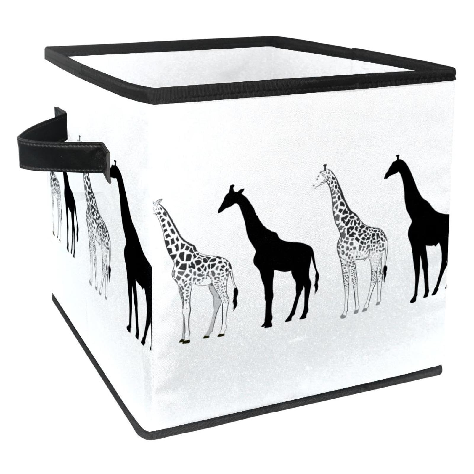 Boîte de rangement pliable girafe pour organiser la chambre d'enfant
