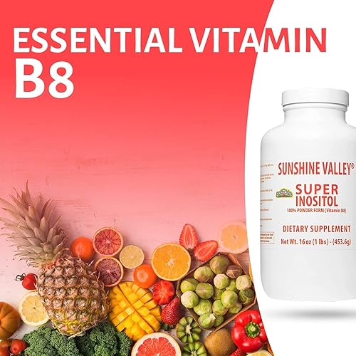 Miniatura 2 de Sunshine Valley Super Inositol Vitamina B8 Polvo para Mujeres Polvo de inositol