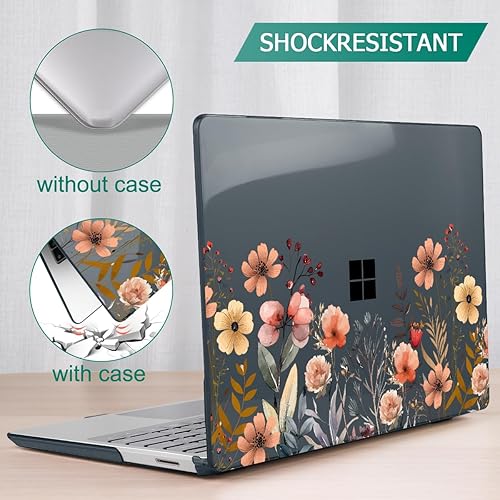 Miniatura 7 de Tuiklol Funda para portátil Microsoft Surface de 12.4 pulgadas Go 32  1 2023-2020, carcasa rígida de plástico con protector de pantalla y cubierta