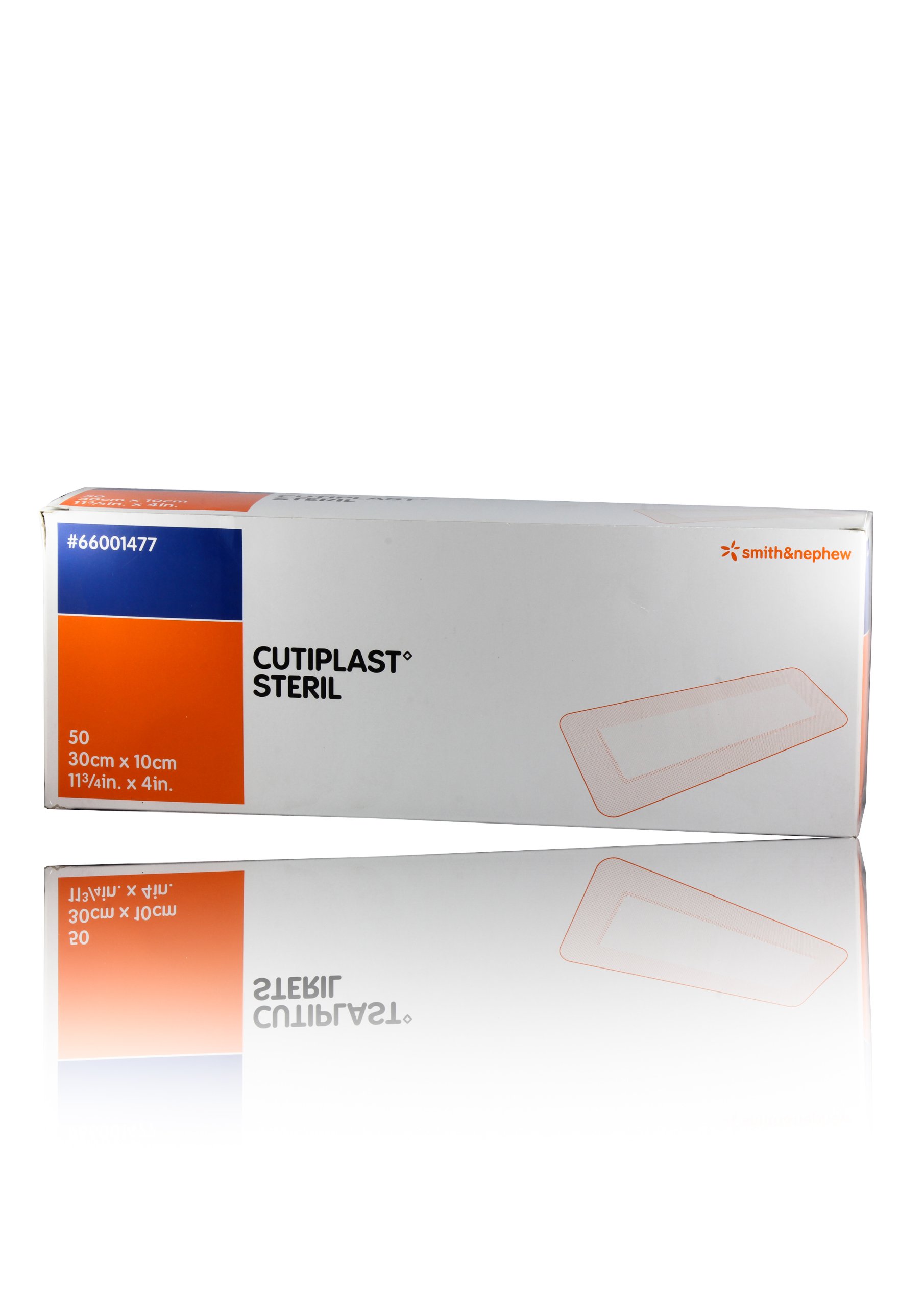 CUTIPLAST - Medicazione sterile per ferite, 30 cm x 10 cm, 50 pezzi