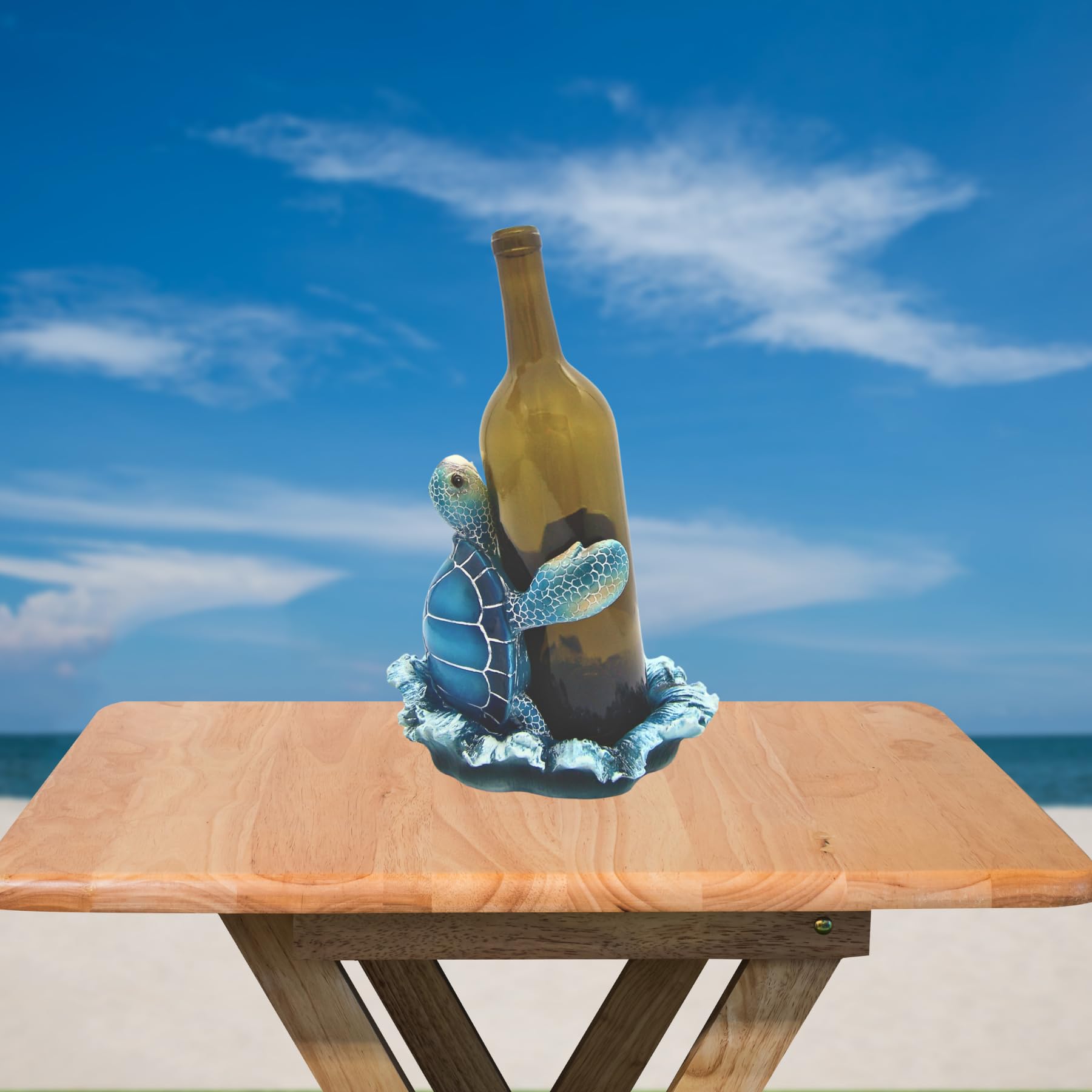 Snapklik.com : Wowser Sea Turtle Wine Bottle Holder