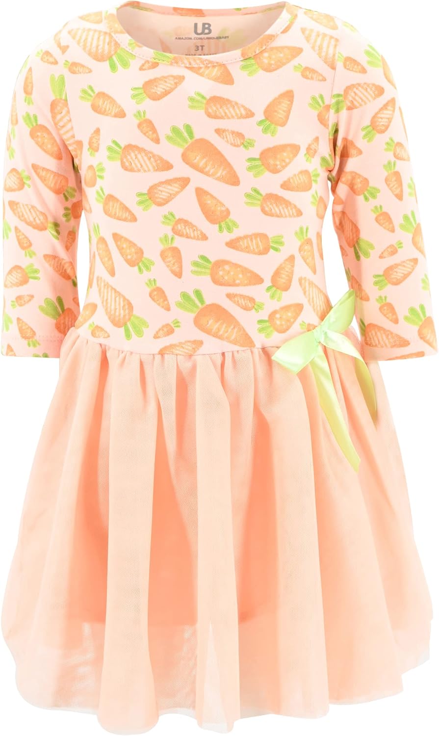 Girls Long Sleeve Tulle Tutu Dresses for Kid and Toddler