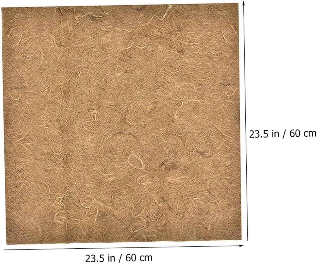 ORFOFE Tortoise House Pad Lizard Case Cushion Reptile Enclosures Liner Worm Blanket Pad Washable Pet Terrarium Mat