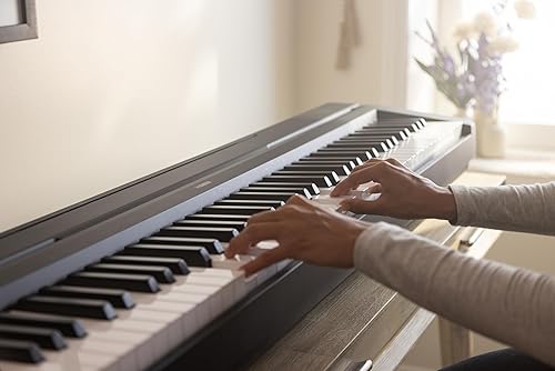 Miniatura 3 de Yamaha P71 - Piano digital con pedal de sostenido y fuente de alimentación 88 teclas Black