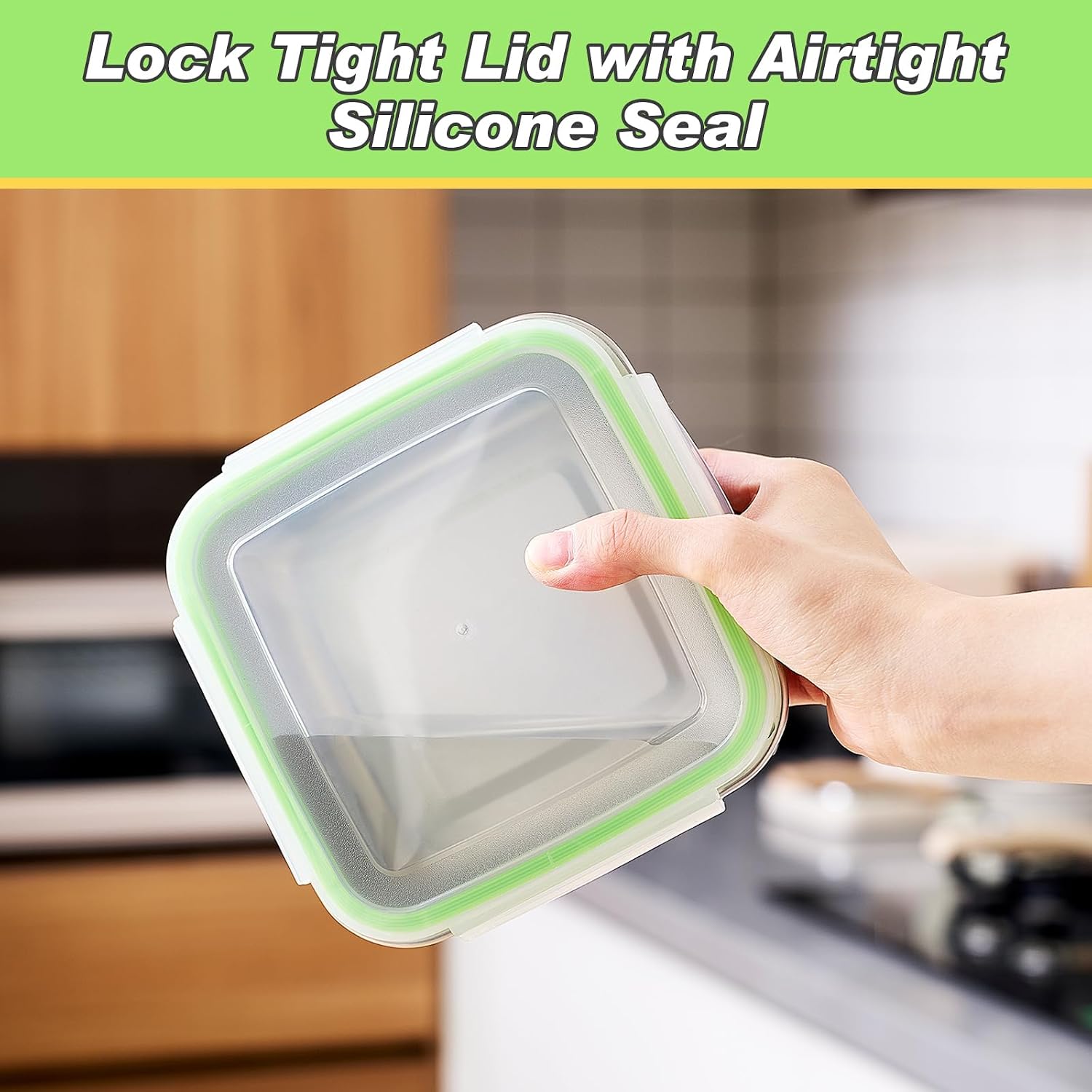 Blushtier 4 Pack Food Grade 304 Stainless Steel Sandwich Containers, Leakproof Metal Lunch Containers with Airtight Lids, Food Storage Box for Sandwiches, Snacks & Meal Prep, 40.6 oz