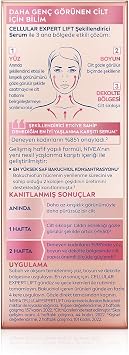 NIVEA Cellular Expert Lift Şekillendirici ve Sıkılaştırıcı Serum 30ml, Doğal Retinol Alternatifi Bakuchiol,Kırışıklık Karşıtı
