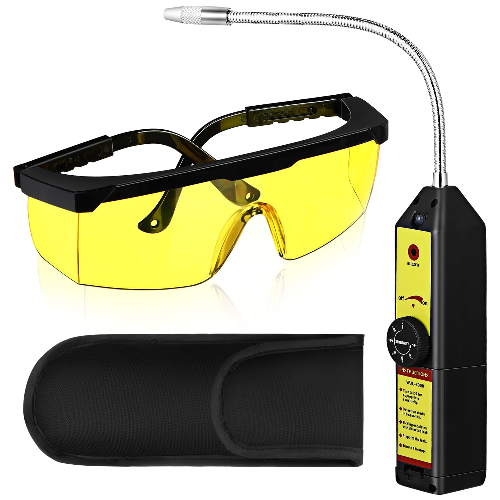 Amazon.com: Tellegloww Automotive Ac Leak Detector for R134a R410a