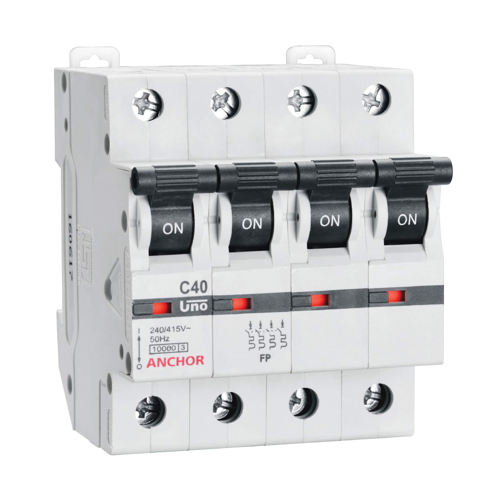Anchor by Panasonic 98045 UNO Series 25 Ampere 4 Pole C Curve MCB-picture-13