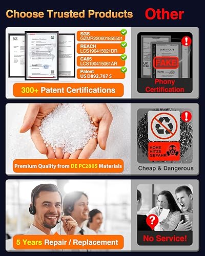 Miniatura 8 de VANMASS Soporte para teléfono de automóvil actualizado 2025 gancho de acero patentado Clip de montaje de teléfono para ventilación de automóvil,