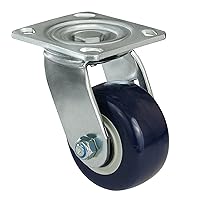 Vista 8 de Caster Wheels 8 inch Heavy Duty Casters, Industrial Casters with Polyurethane Wheel and Precision Ball Bearing-1200 Lbs Per Casters-Widely Used in