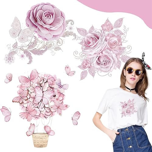 Miniatura 10 de 3 parches de verano para planchar para ropa, playa, transferencia de planchado, lindo flamenco, fruta, cactus, palma, tabla de surf, letras para