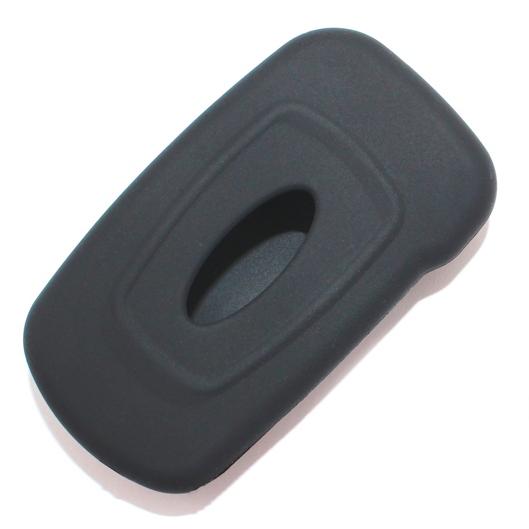 CoverYourKey Finest-Folia - FE - Silikonowe etui na kluczyki samochodowe z 3 przyciskami Czarny