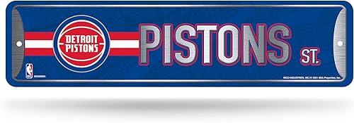 Vista 129 de Rico Industries NBA Basketball Metal Street Sign