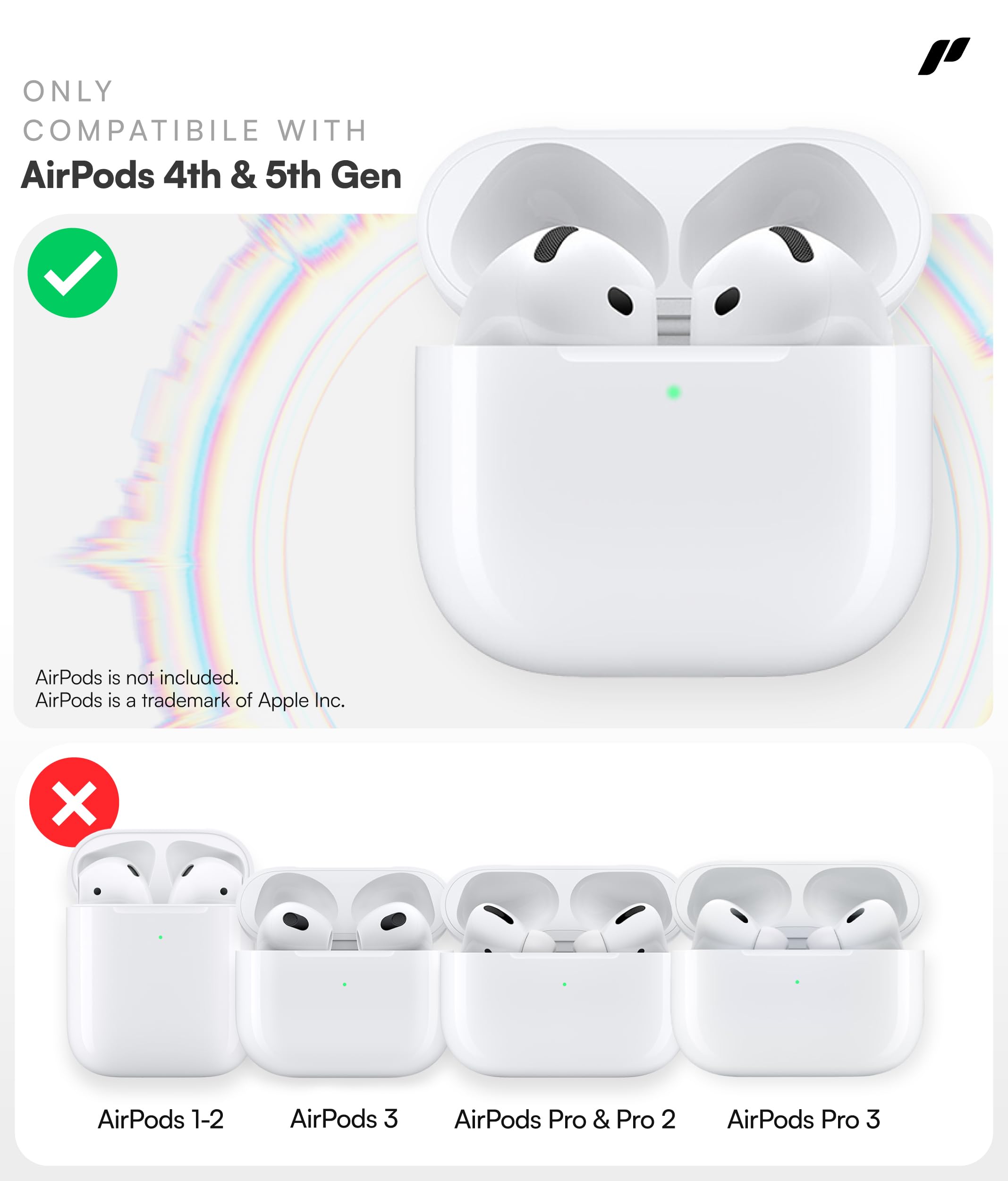 Amazon | Proof Labs AirPods 4用 ロック付きケース - タフなAirPods第