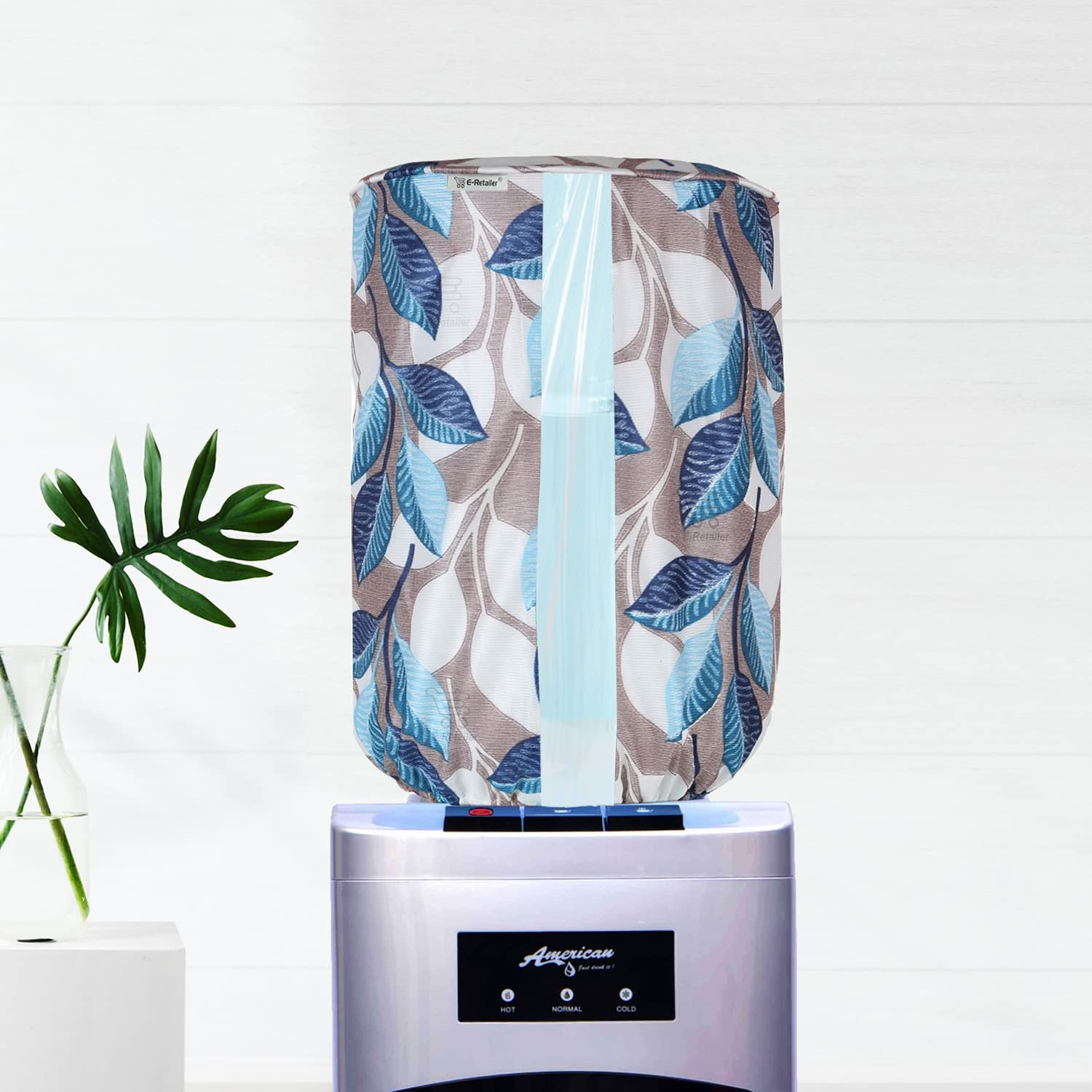 ERetailer® Polyester Water Dispenser Bottle Cover With Adjustable Elastic Closure And Water