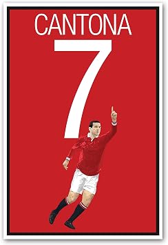 Graphics 17 Eric Cantona Poster - Manchester United Art