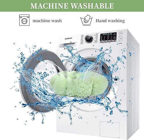 Miniatura 5 de Lucky Monet Cama calmante para gatos, 20 pulgadas, verde, polipropileno y algodón, para mascotas de hasta 15 libras