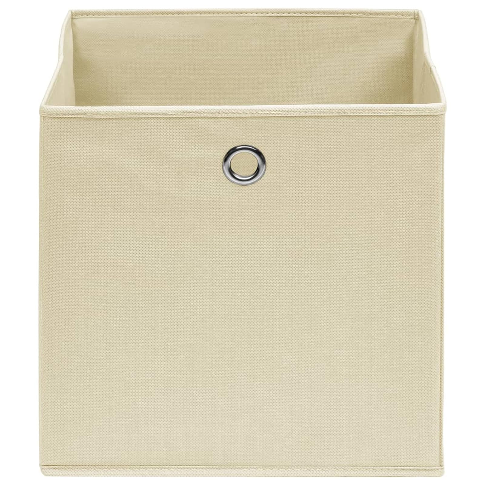 ZEYUAN Aufbewahrungsboxen 10 STK Spielzeugkiste, Aufbewahrungskiste, Kleideraufbewahrung, Kleideraufbewahrung & Organisation, Creme 32x32x32 cm Stoff