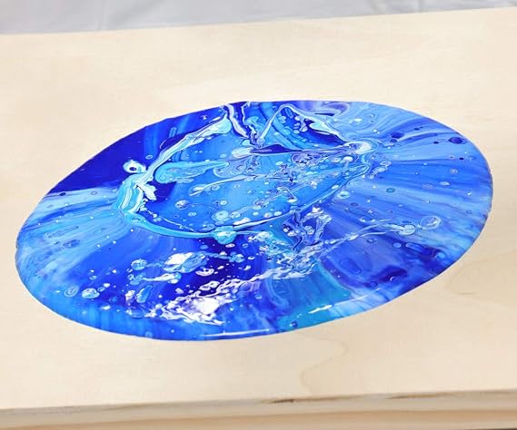 Mont Marte Premium Acrylic Pouring Silicone Oil 6.06oz (180ml in total) Bottles for Pouring Paint Cells