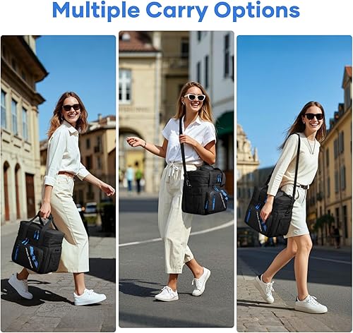 Miniatura 8 de Maelstrom Lonchera aislada de 20 litros para hombres y mujeres, bolsa enfriadora expandible de doble cubierta a prueba de fugas con 6 bolsillos,